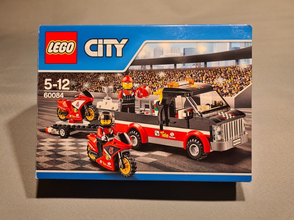 Klocki Lego City Transporter motocykli 60084