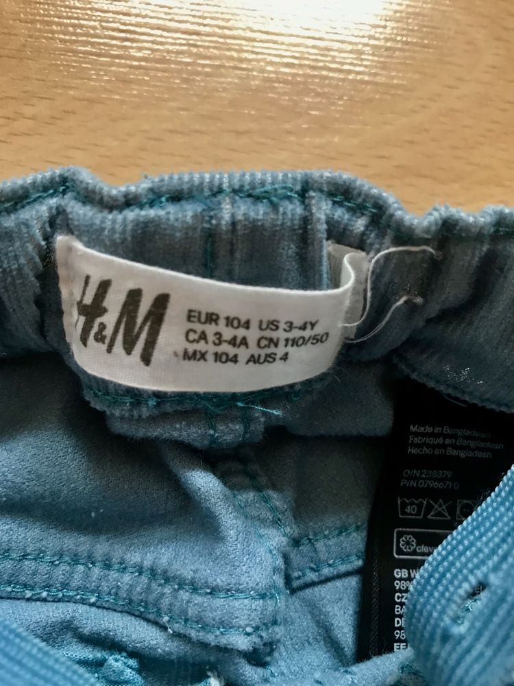 Джегінси H&M,  джинси для дівчаток, штани,  на 3-4 р, ріст 98- 104 см