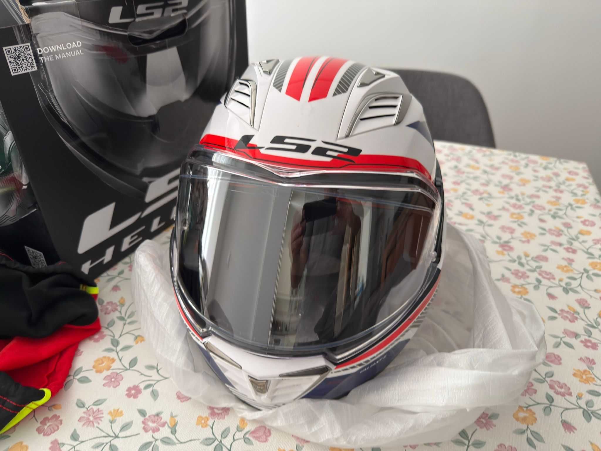 Capacete LS2 Sport Modular 360, Excelente como Novo