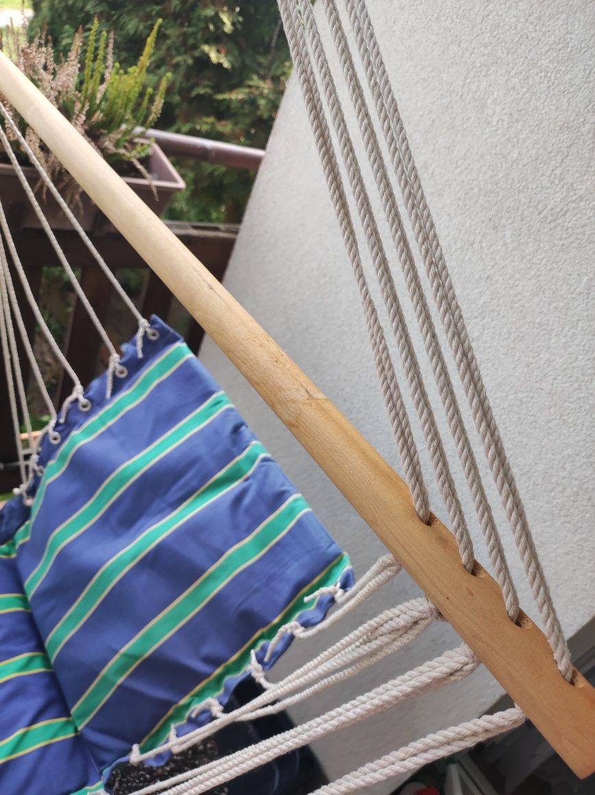 hamak krzesło brazylijskie na balkon