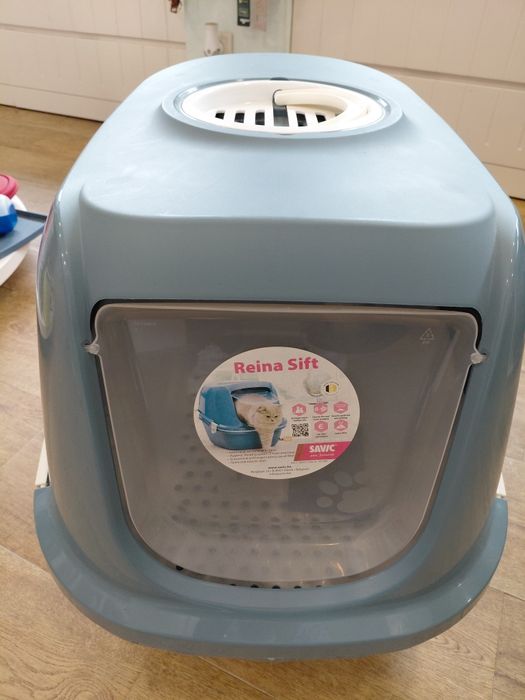 Caixa de areia WC gato Reina Sift NOVO