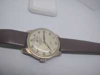 Złoty męski zegarek Doxa złoto 585 pasek 37mm