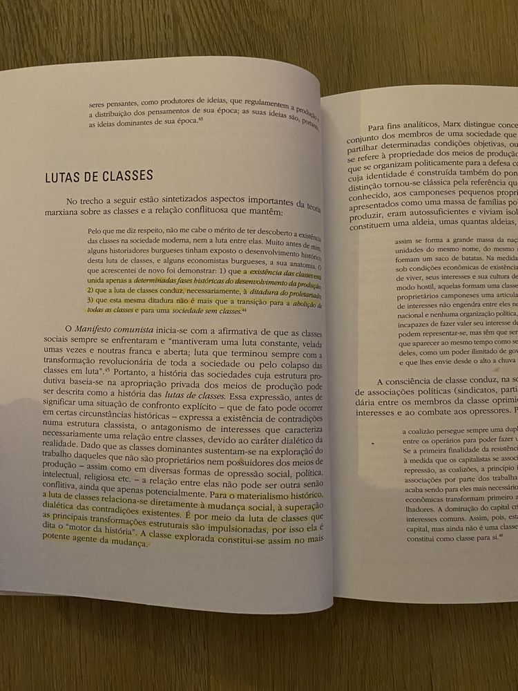 LIVRO Um Toque de Clássicos: Durkheim, Marx e Weber