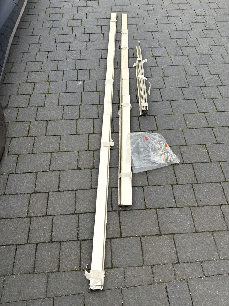 Listwy przypodłogowe aluminiowe kolor szampan