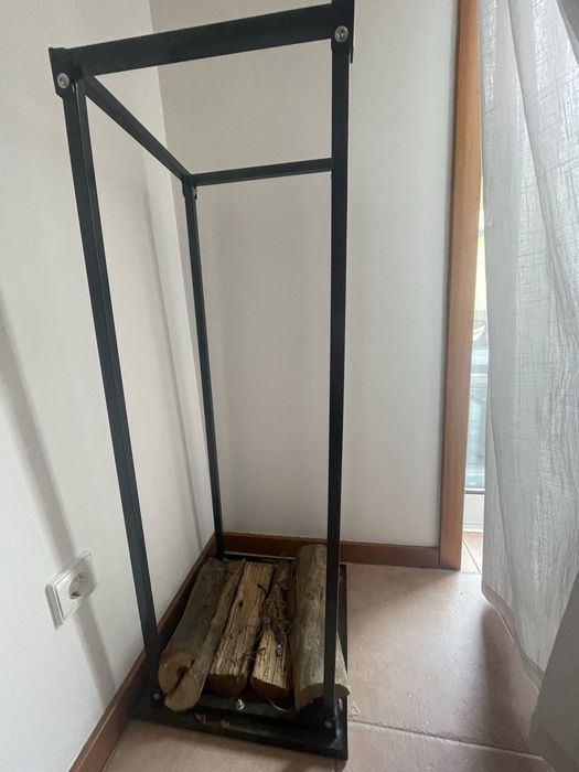 Suporte Lenha Metal