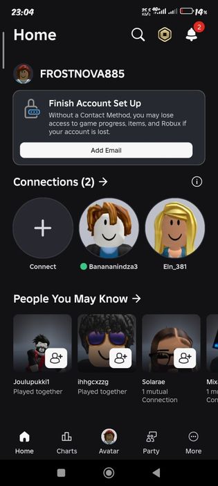 Продам акаунт Roblox