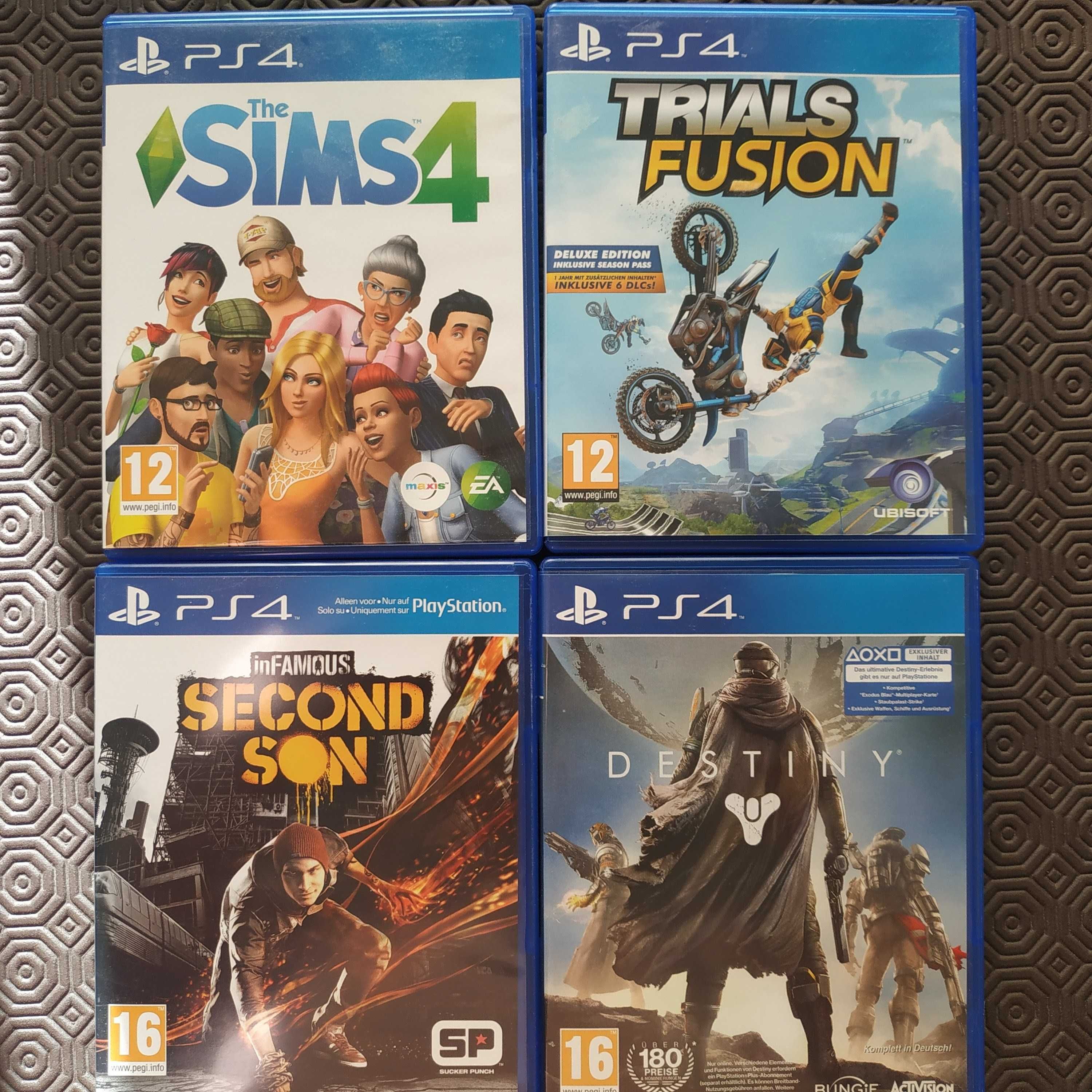 Jogos PS4 - usados como novos