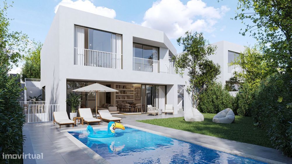Moradia V4 com Piscina- Mar da Palha Village