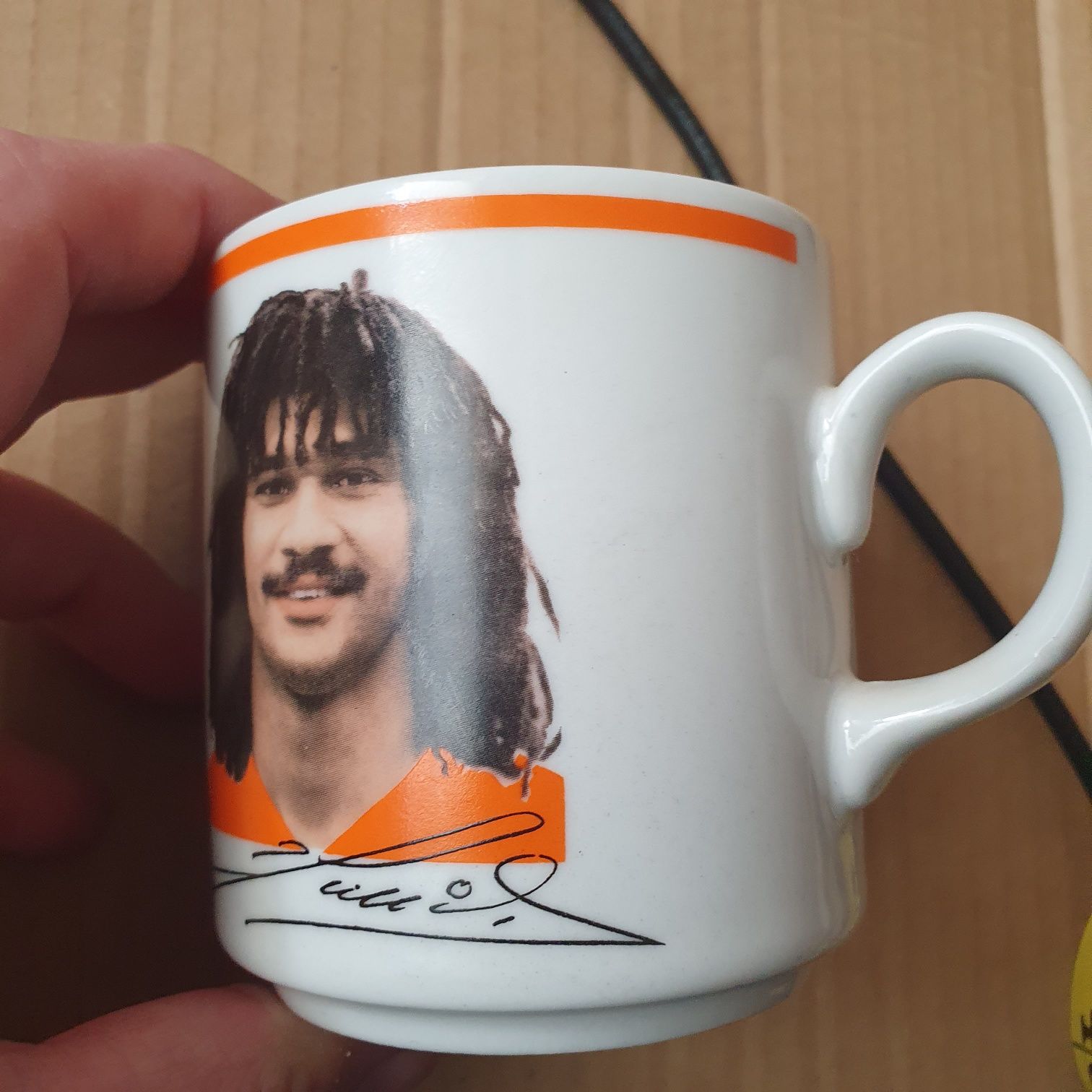 Kubek piłkarski Frank Rijkaard(OK)