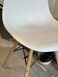 Krzeslo typu IKEA jadalnia stół 2 szt skandynawskie