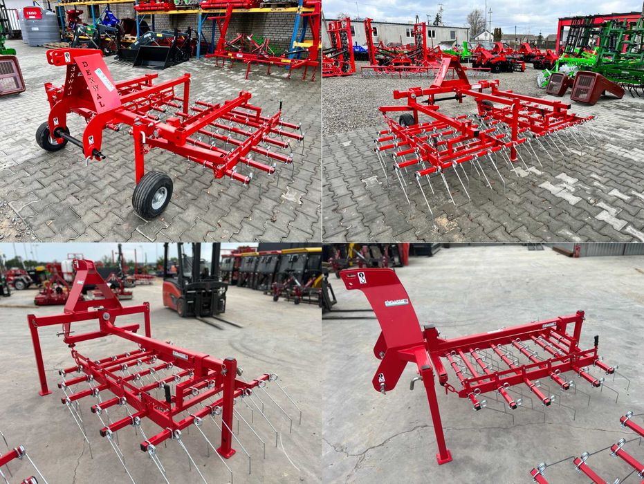 Brona palcowa Chwastownik 3m-6m brona polowa włóka Dexwal metaltechnik