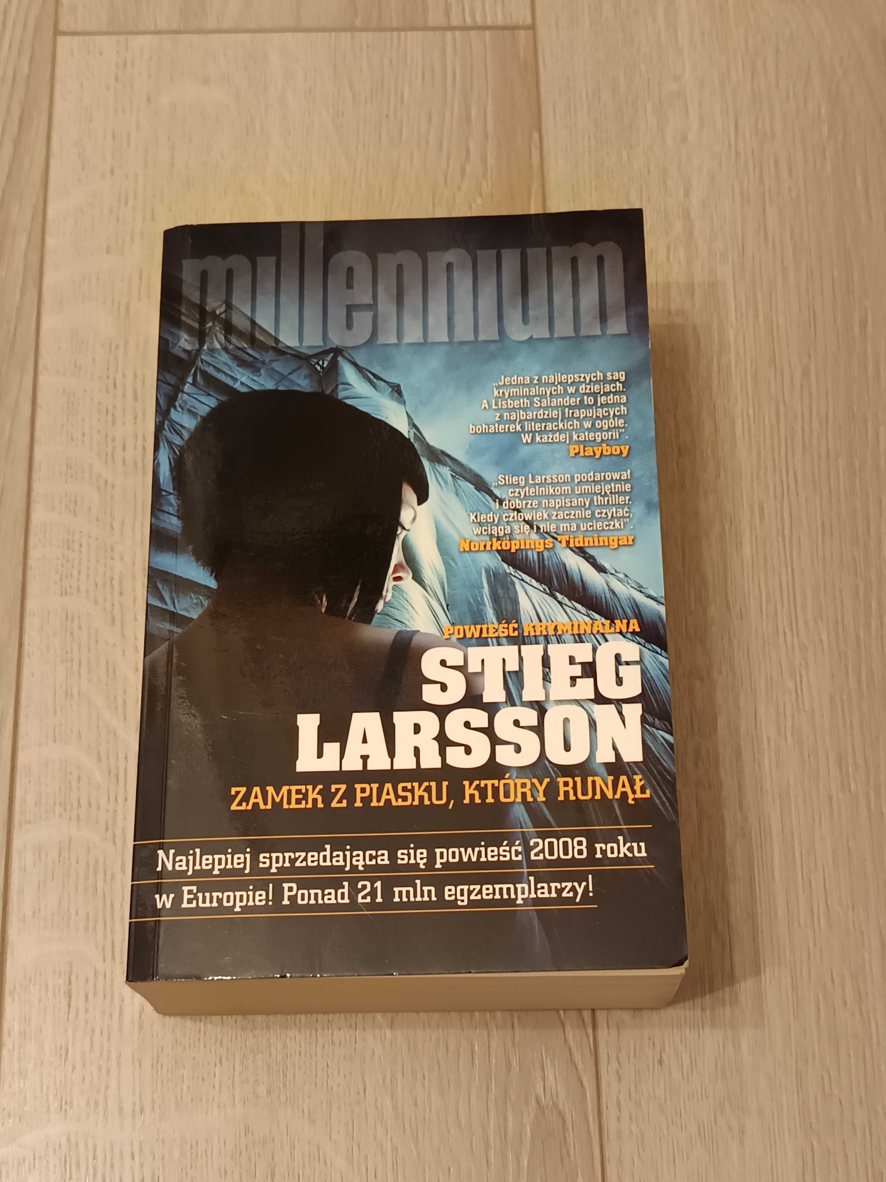 Książka  - Zamek z piasku który runął - Stieg Larsson