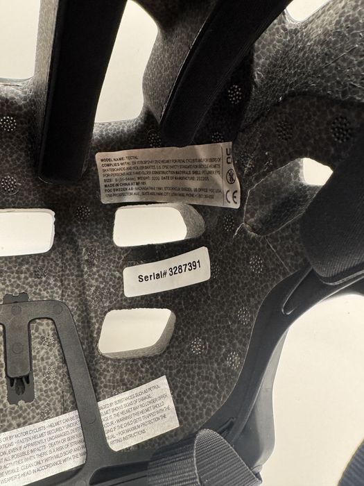 Kask rowerowy POC Tectal uranium black  rozmiar 51-54