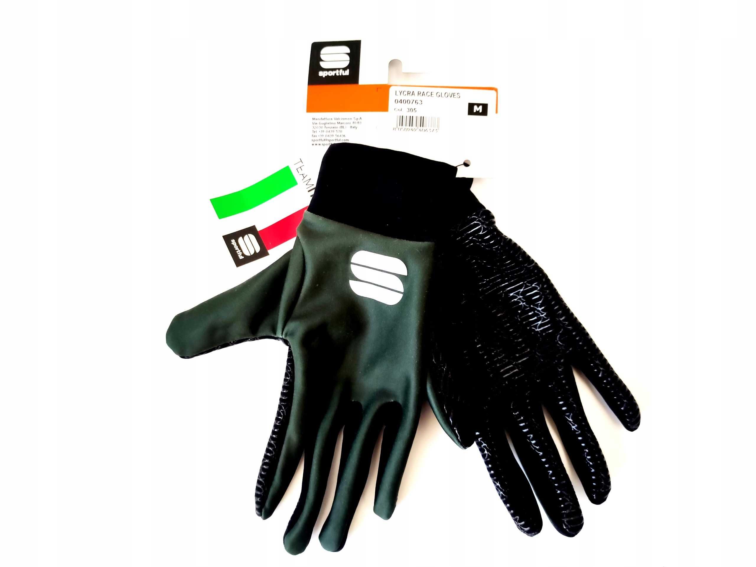 NOWE rękawiczki rowerowe Sportful LYCRA RACE GLOVES rozmiar M Kraków