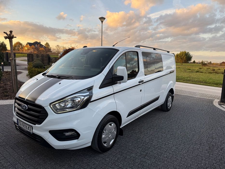 Ford Transit Custom  Rejestracja 2022, BEZWYPADKOWY, Salon POLSKA, 1 właściciel