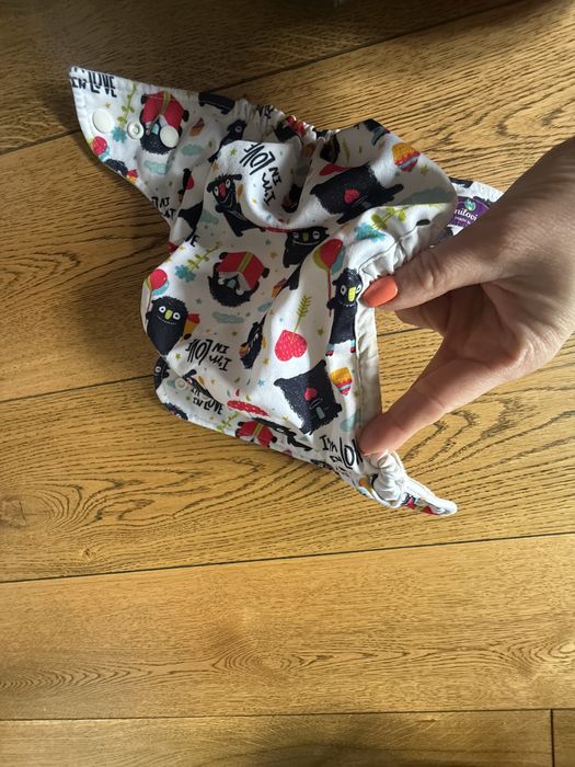 Zestaw 2 otulaczy Milovia onesize z regulacja guzikami