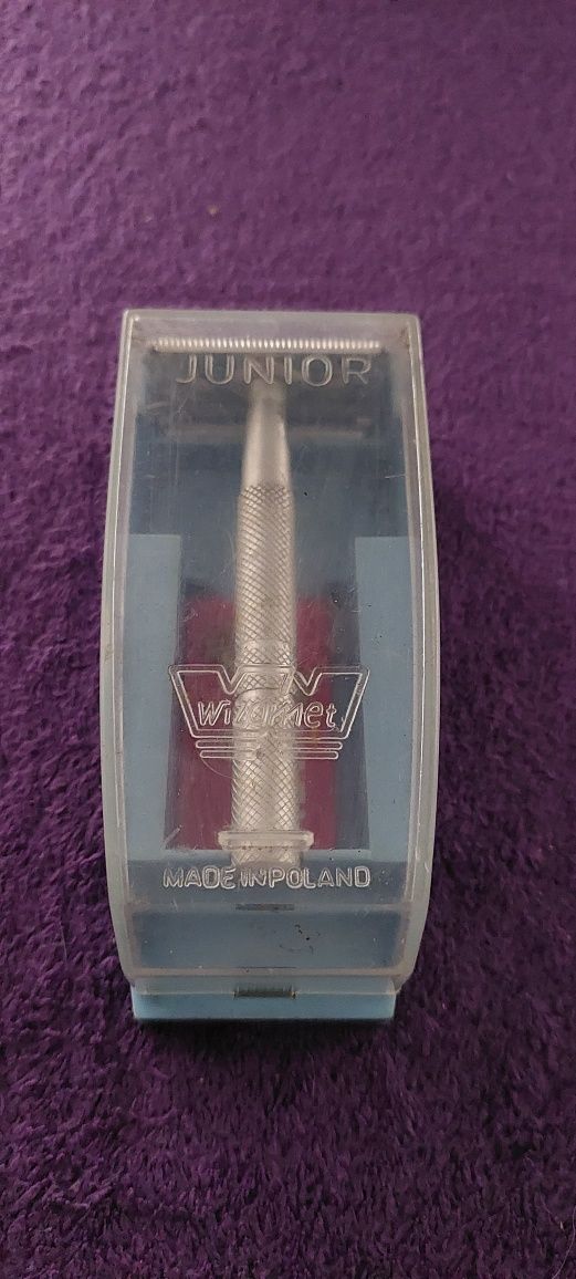 Maszynka do golenia Wizamet Junior + żyletka Neva USSR