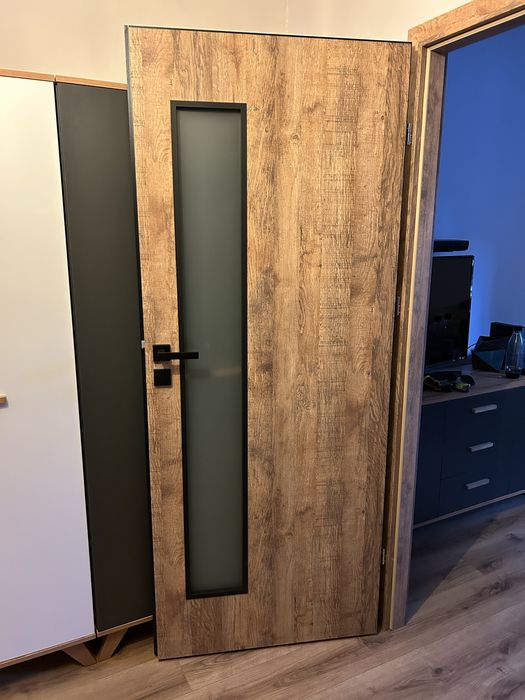 DRE Skrzydło drzwiowe Rico Dąb Rustykalny pokojowe 80P