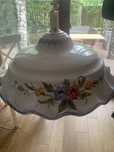 Lampa porcelanowa stara - Norwegia.