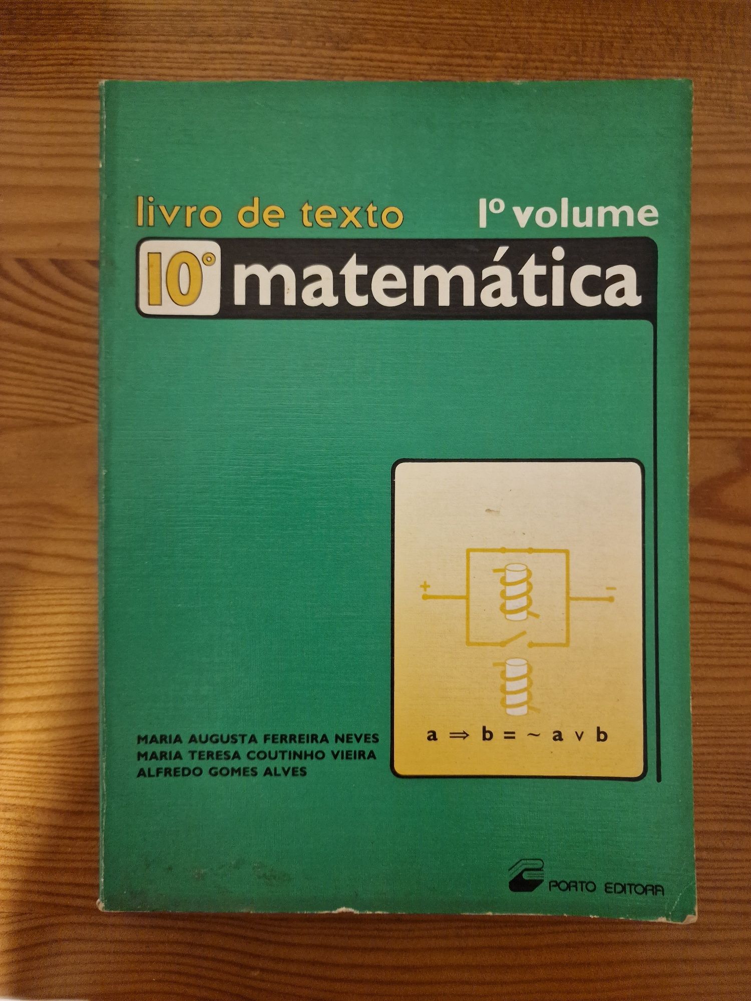 Livro matemática 10 ano de 1988