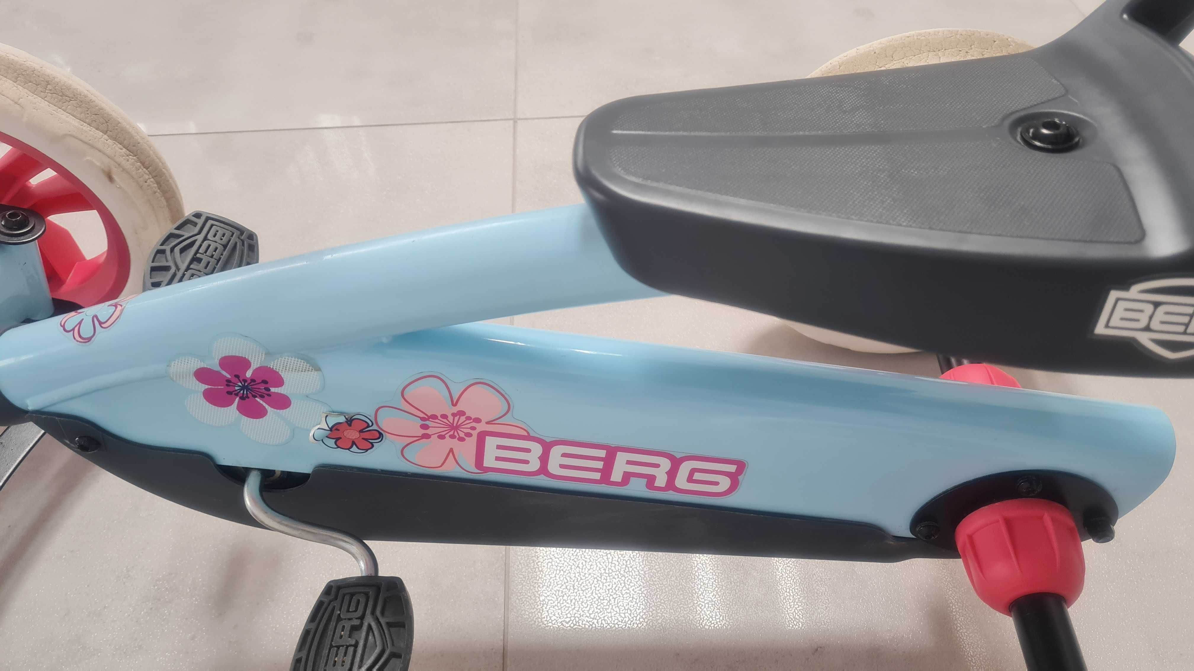 BERG Gokart na pedały BERG Buzzy Bloom 2w1