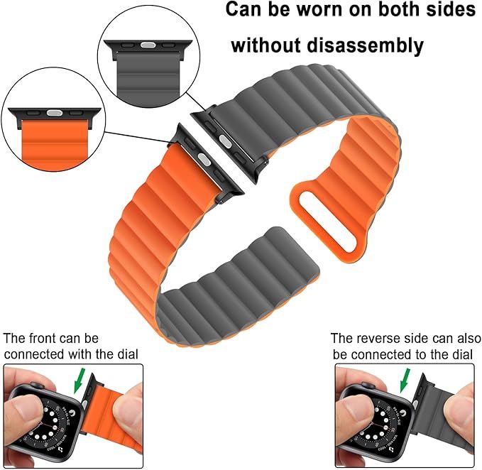 anlinser dwustronny pasek  do apple watch 38 mm