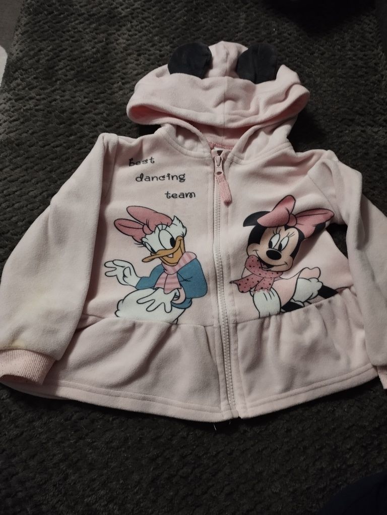 Bluza na suwak Pepco myszka Minnie dla dziewczynki 92