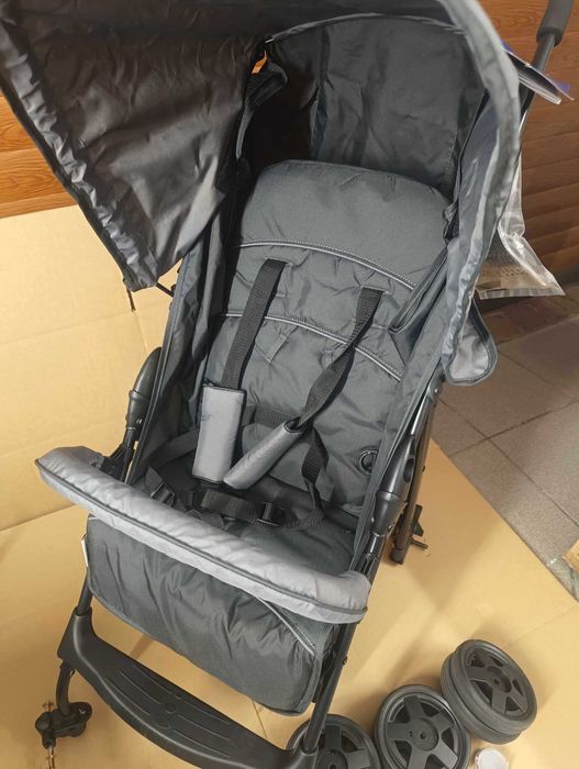 Hauck SPORT Wózek spacerowy, spacerówka Szara, Do 18 kg, powystawowa