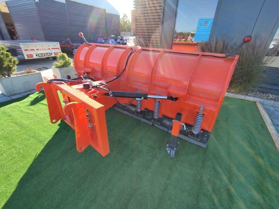 Pług prosty komunalny do śniegu Metal-Technik spych śnieżny