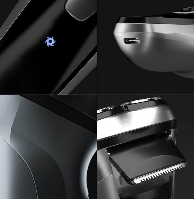 Электробритва Xiaomi Enchen BlackStone 3D Original Беспроводная. Новые