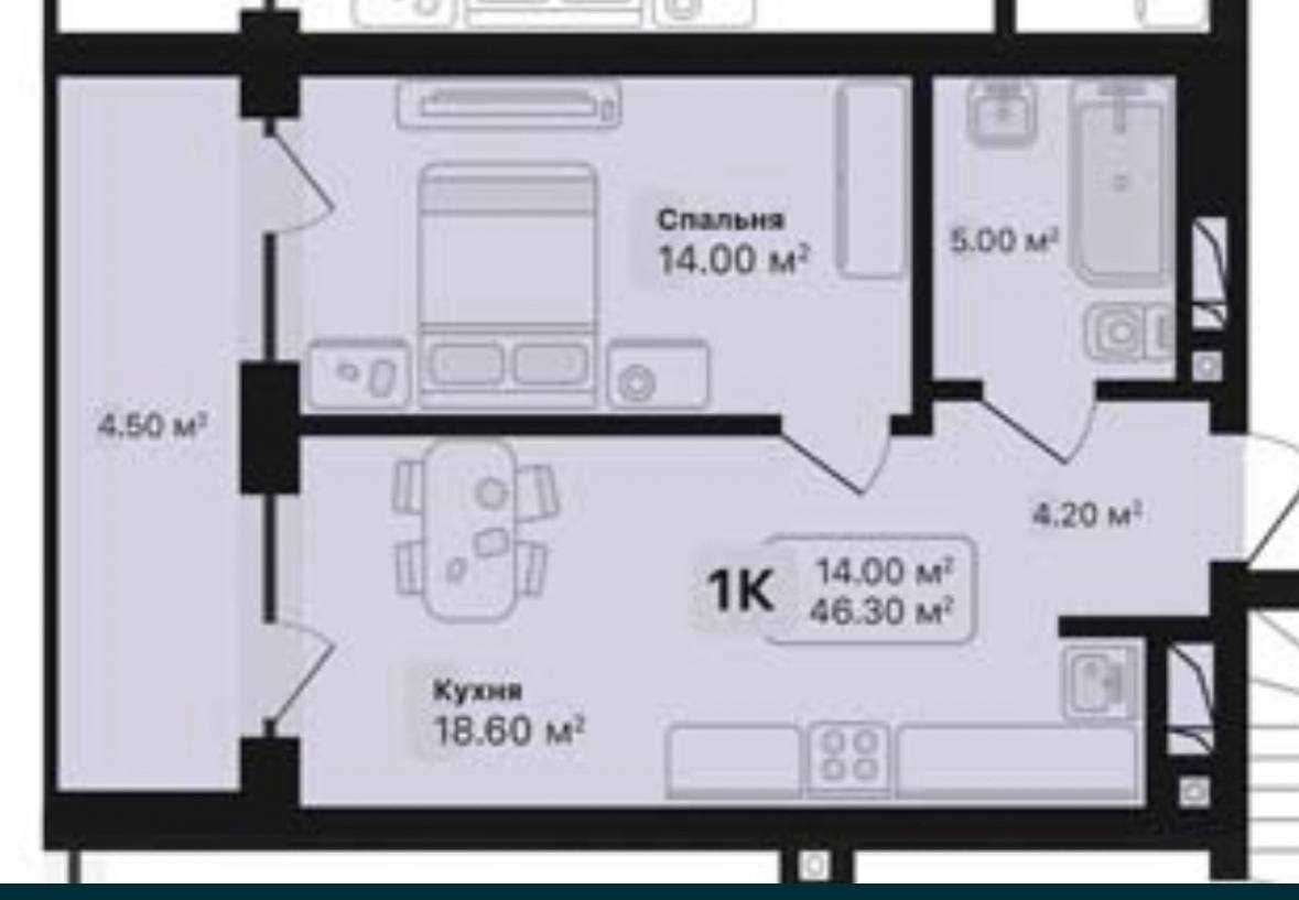 Продам 1 кім ЖК Auroom Air (Топольна ,Мазепи,Замарстинівська)