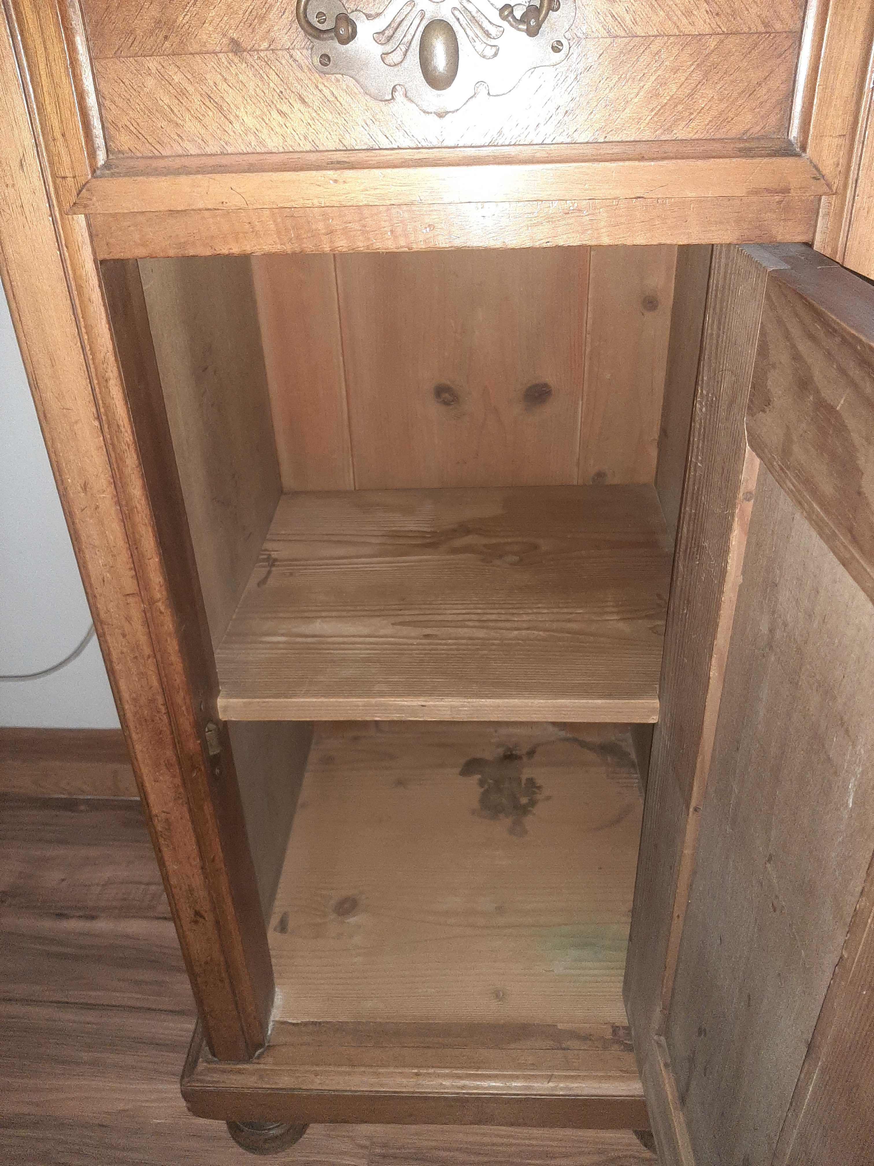 Stara szafka komoda szaflik z marmurowym blatem