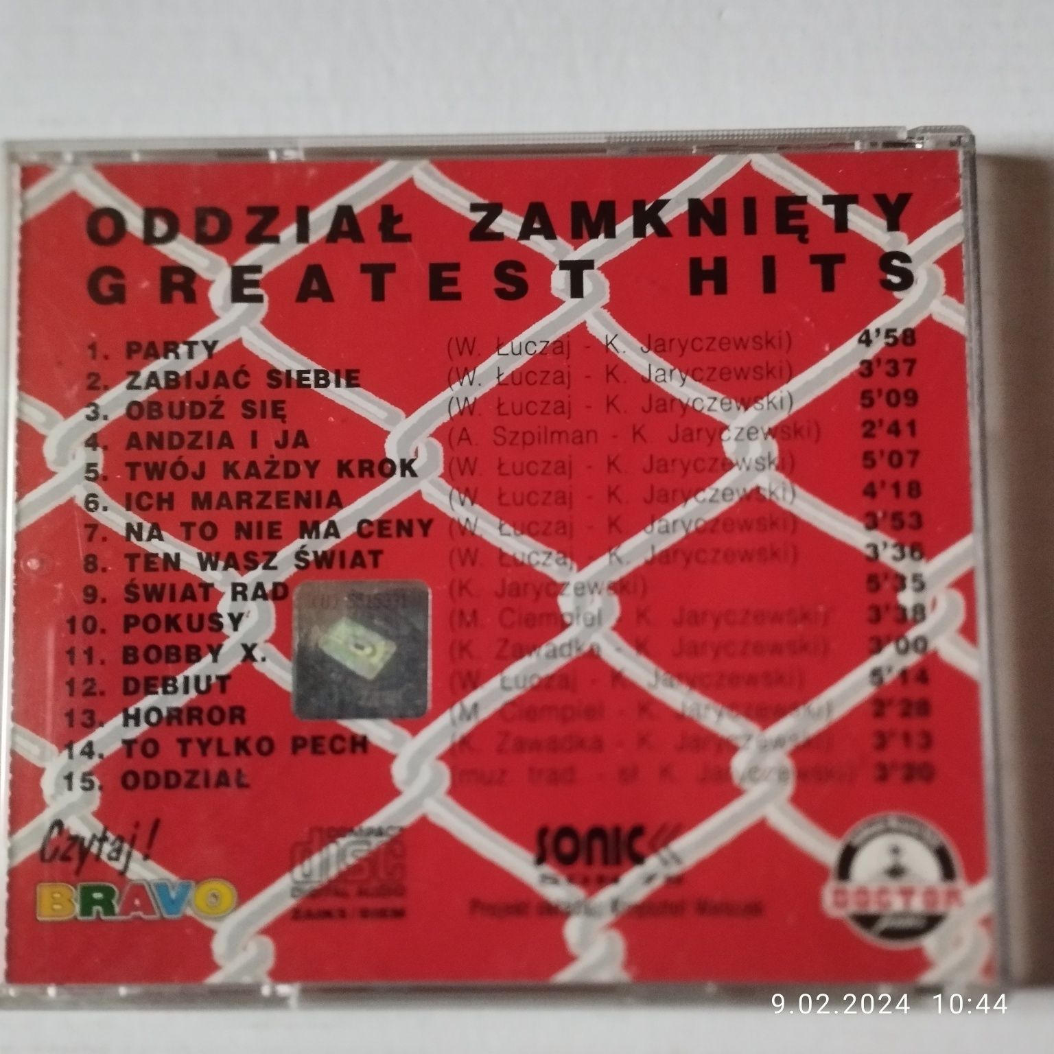 Oddział zamknięty - Greatest hits CD