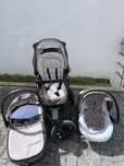 Trio Chicco Activ3 com 2 capas ovinho e 2 bases