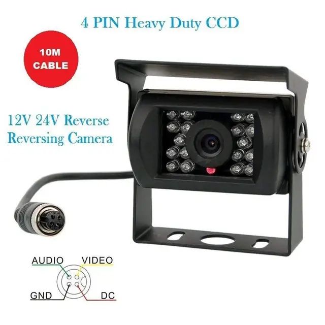 Câmara de apoio estacionamento autocaravana camião + cabo 10M NOVO