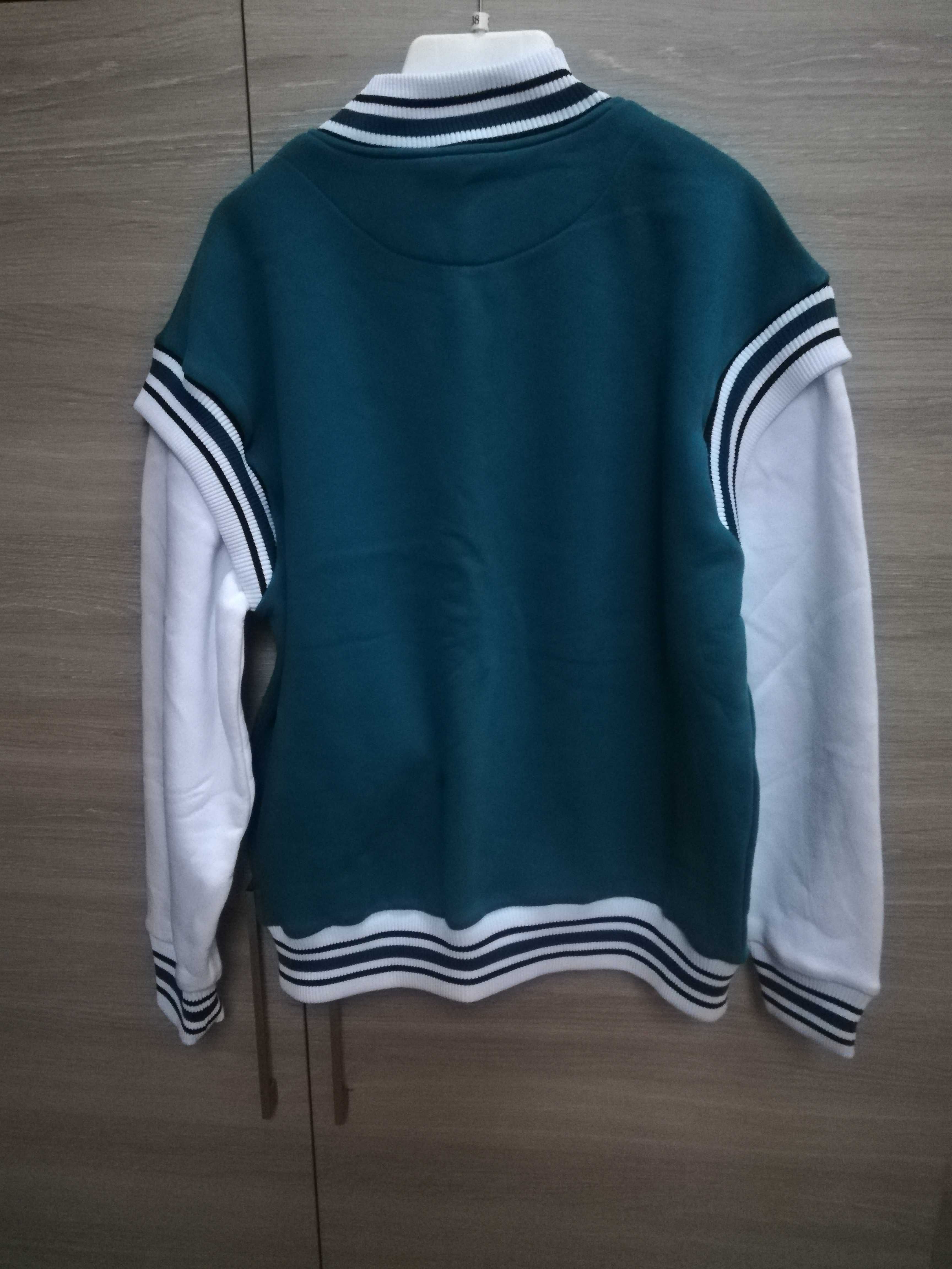 męska Bluza bejsbolówka rozpinana