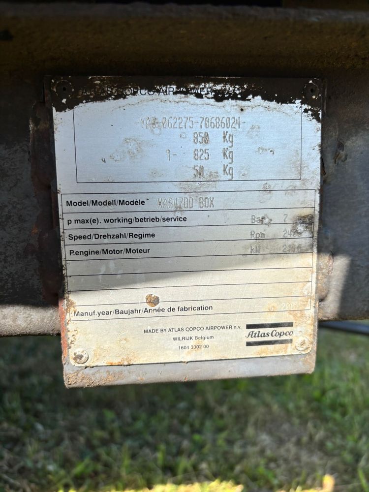 Kompresor Altas Copco XAS47