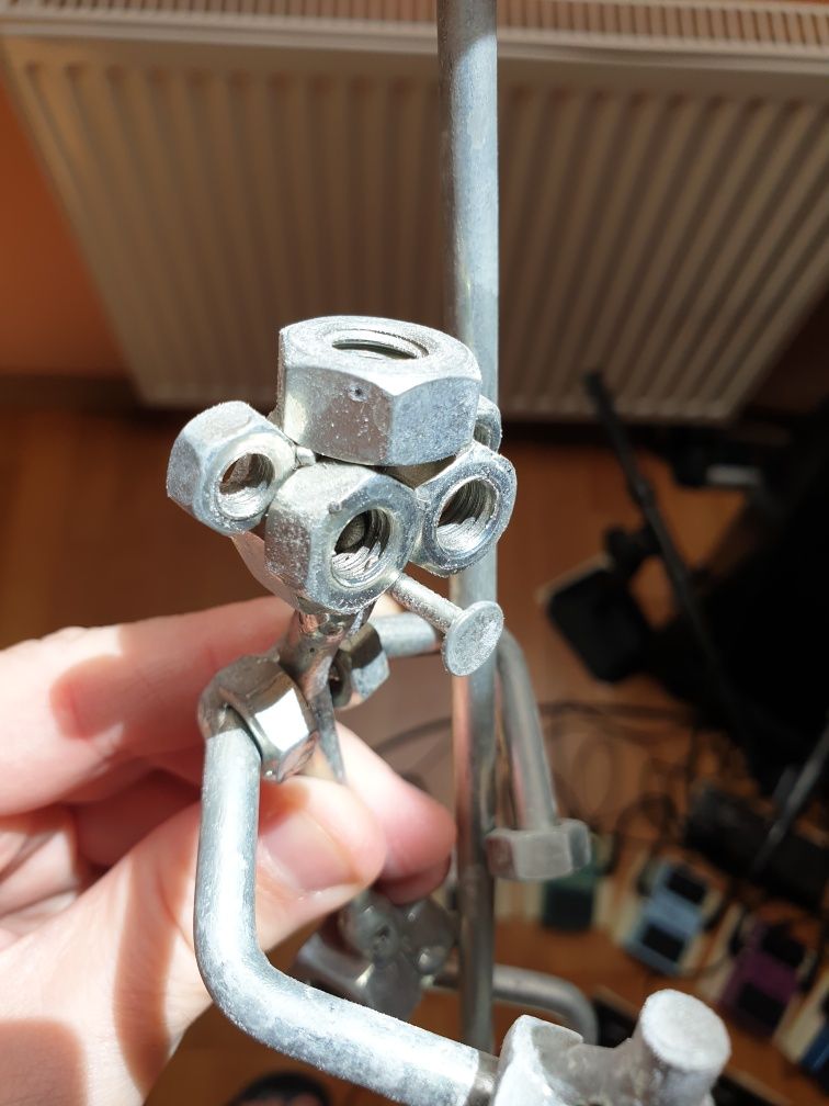 Rzeźba FIGURKA metal pijak, żul, pijany, alkohol, piwo, piwosz, drink