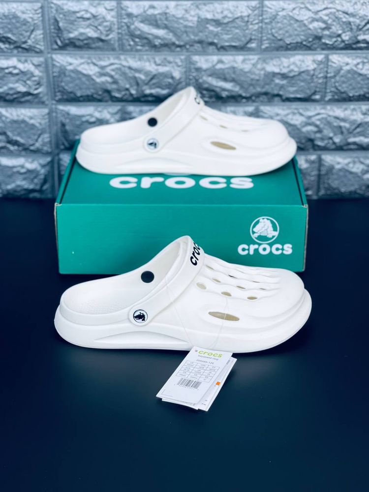 Мужские кроксы белые / Crocs чоловічі білі / Крокс белые мужские