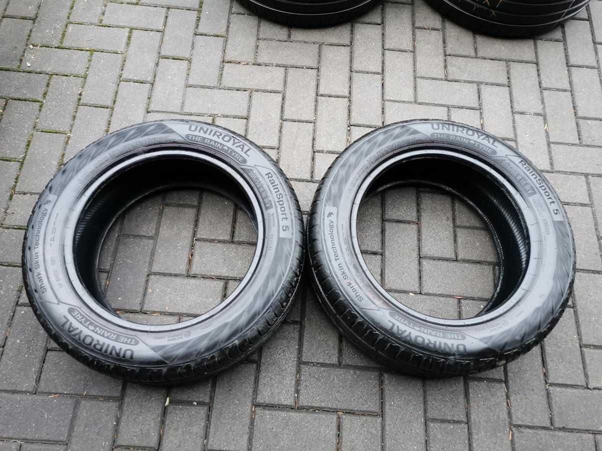 205/55 91V R16 UNIROYAL RainSport5 7mm 2022r Letnie Opony 2szt