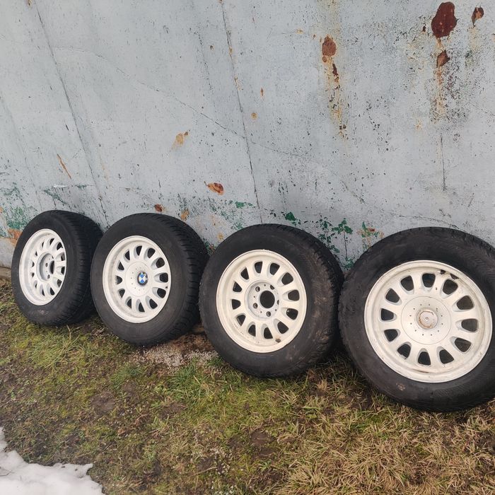 Alufelgi 15" 5x120  BMW opony zimowe