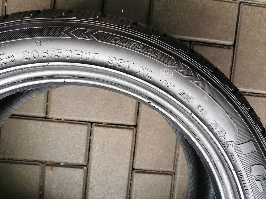 205/50 93V R17 ROTALLA Zimowe 8mm 2023r Opony 4szt TANIO Ładne