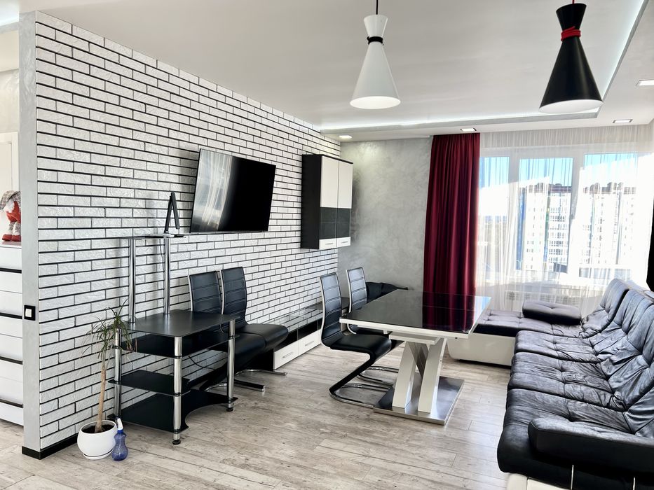 Оренда 3 кім з дизайнремонтом біля Епіцентру Арсену Стуса р-н Каскад