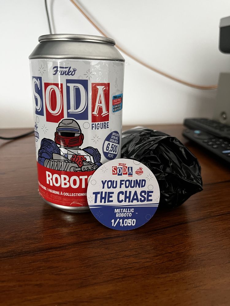 Figurka Funko Soda Roboto Master of the Universe Chase Metallic
