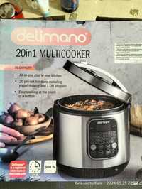 Delimano Multicooker 20 in 1 мультиварка НОВА