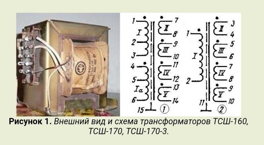 Трансформатор ТСШ 170