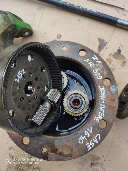 Części przedniego napędu ZF APL 325 Jd 1640/2140 /2040