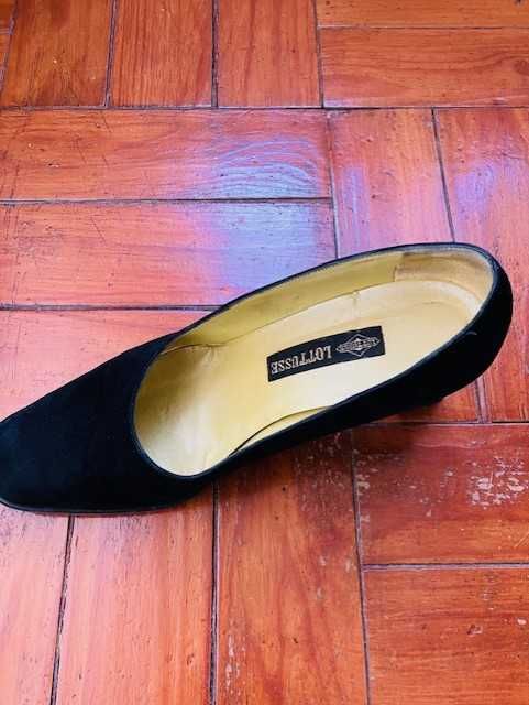 Sapatos Lotusse - camursa - senhora - 37