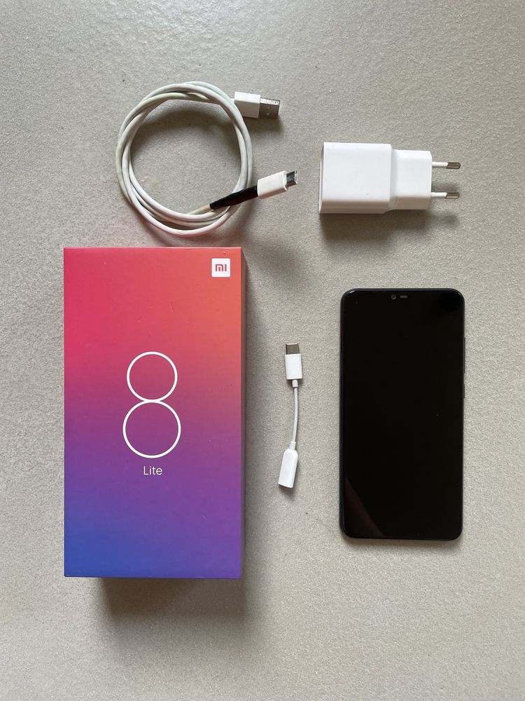 Xiaomi mi 8 lite 4/64 Midnight Black