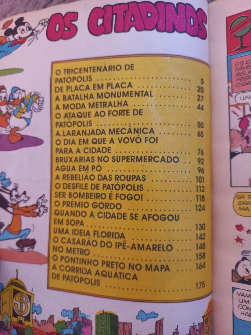 Banda Desenhada Os Citadinos Disney